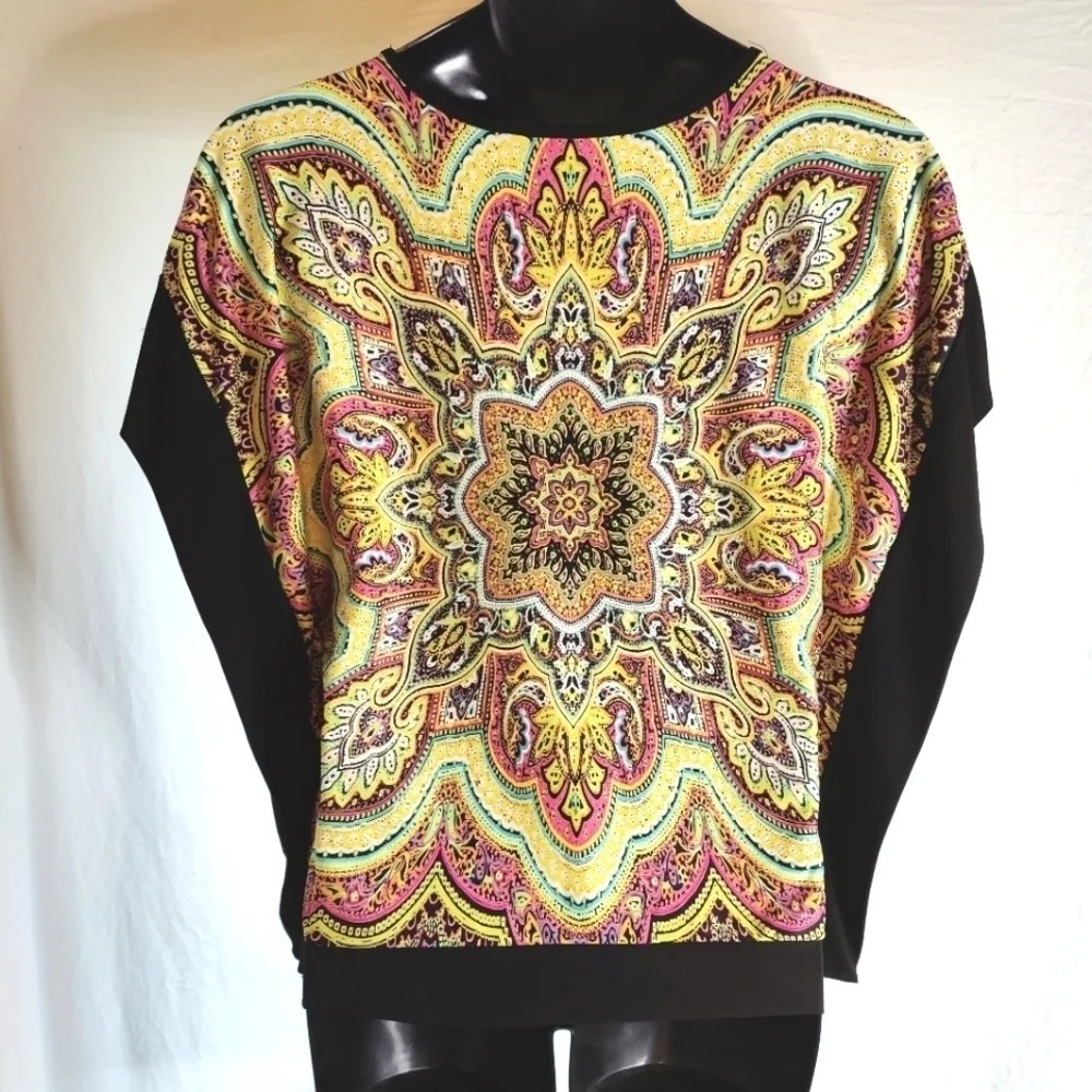 Pretty Kimono Blouse EUC ❤️👘 - Picture 6 of 8